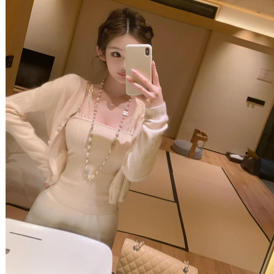 2025秋季新款时尚套装气质显瘦洋气休闲百搭性感辣妹外出上衣长裤