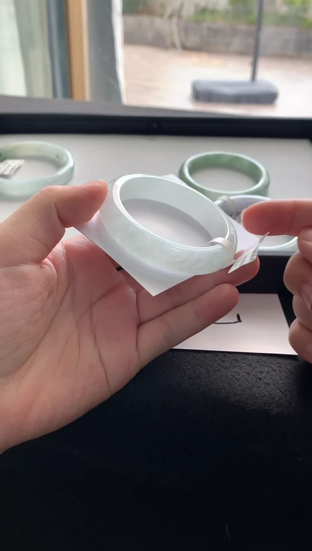 未镶嵌手镯翡翠53.4正圈买断Y1730