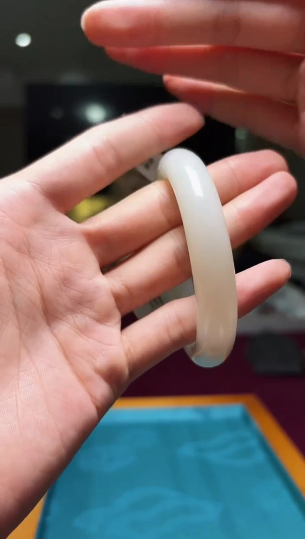 和田玉未镶嵌把件cc48手镯57