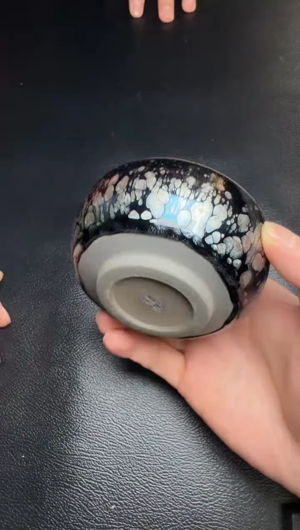 茶盏肖艳水墨牡丹75