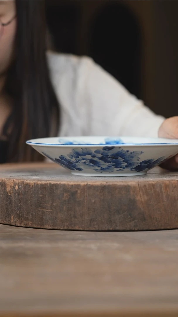 瓷片景德镇高温釉下彩（食品级）