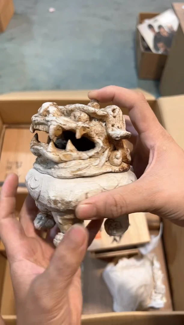 C1562中古瓷器 茶器周边/微瑕修复