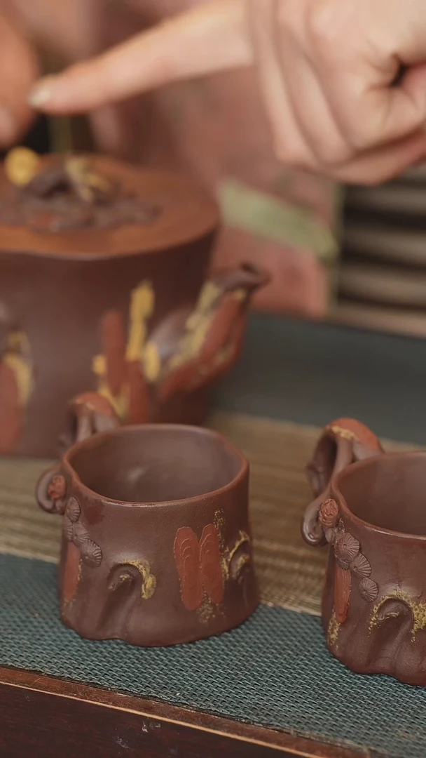 【闪购商品】紫砂茶壶喀左紫砂一线堂口，原矿手工制作340