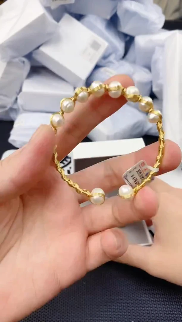 未镶嵌耳饰淡水珍珠sl1007