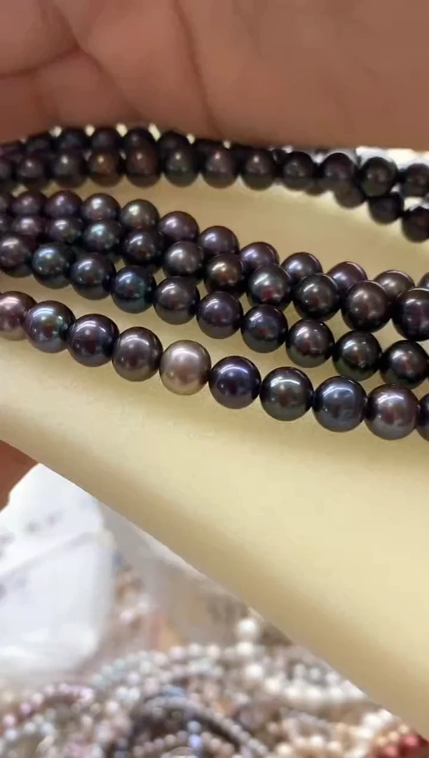淡水珍珠钛钢颈饰72