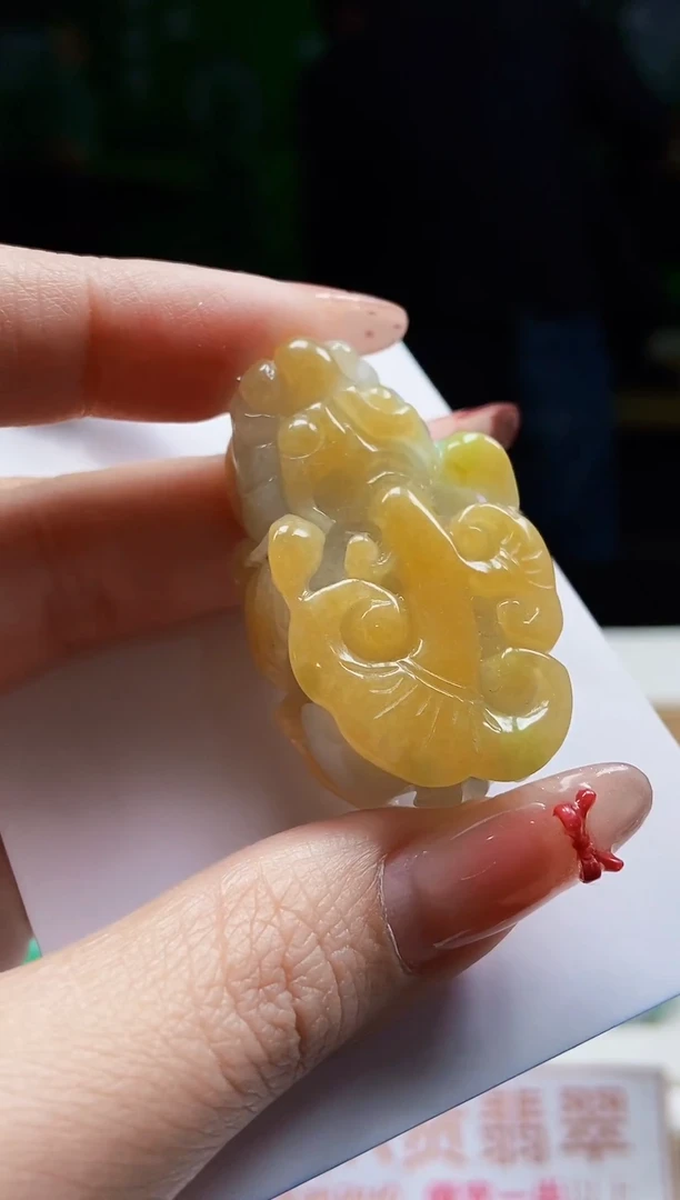 颈饰未镶嵌翡翠翡翠A货