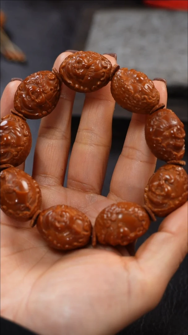 手串/手链橄榄核九林核雕文玩作品