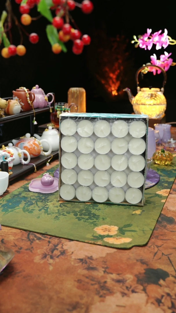 【闪购商品】植物蜡烛4小时100颗茶蜡