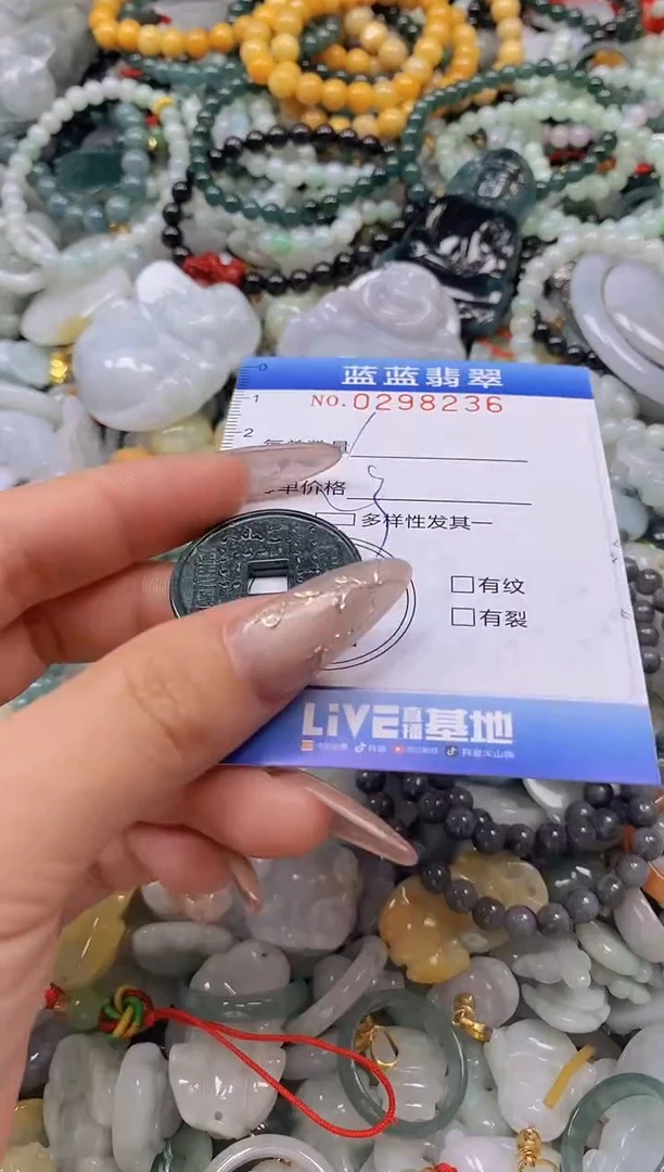 翡翠未镶嵌颈饰闪购0298236