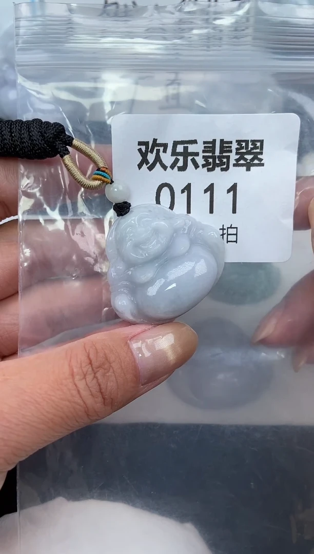 颈饰未镶嵌翡翠缅甸天然翡翠0111