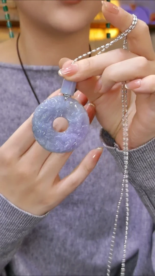 颈饰未镶嵌翡翠国风