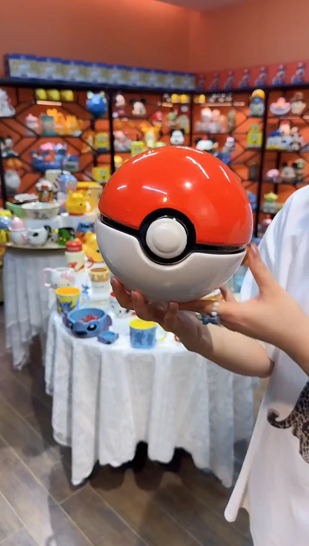 瓷片@@陶瓷精灵球储物罐