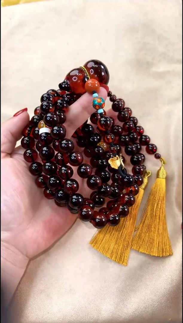 【闪购商品】琥珀颈饰未镶嵌项链