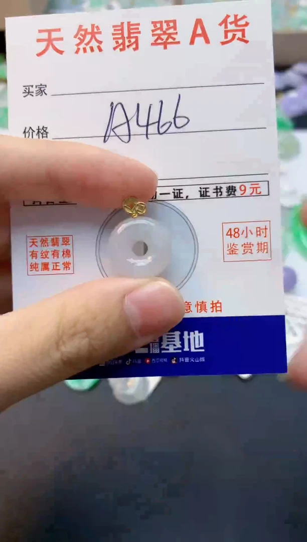 翡翠未镶嵌颈饰天然缅甸A货翡翠