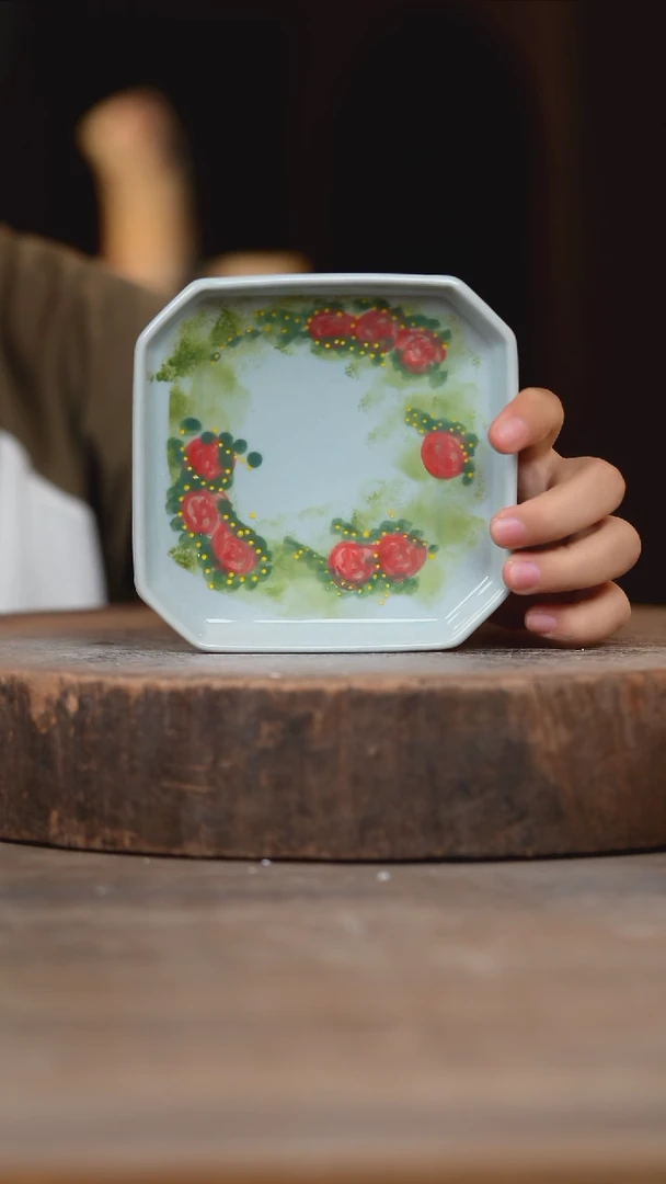 瓷片景德镇高温釉下彩（食品级）