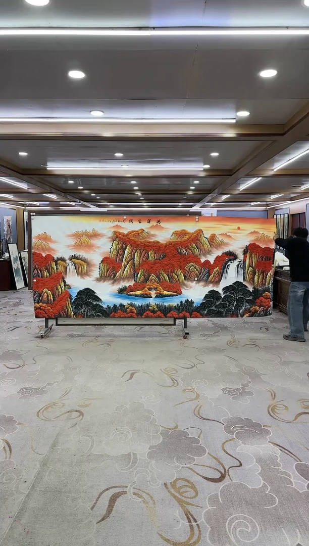 绘画欧*耶绘画dc刘雪红-大丈二-国画