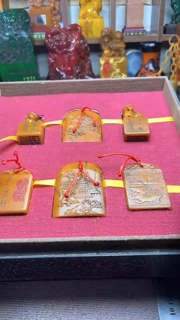 寿山石印石纯天然篆刻石料