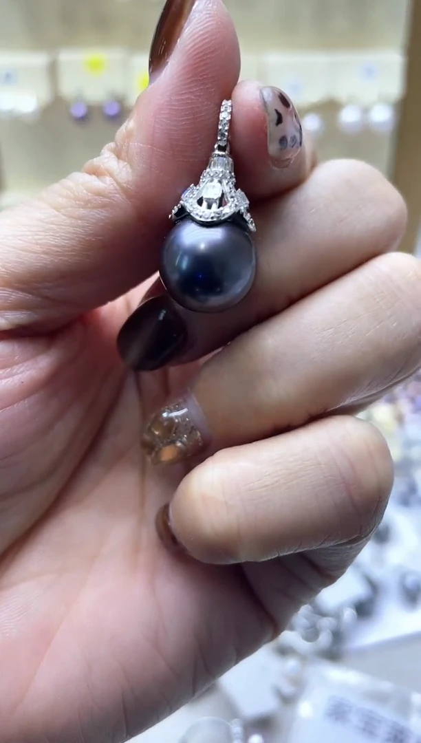 【闪购商品】海水珍珠颈饰银S925镶嵌3