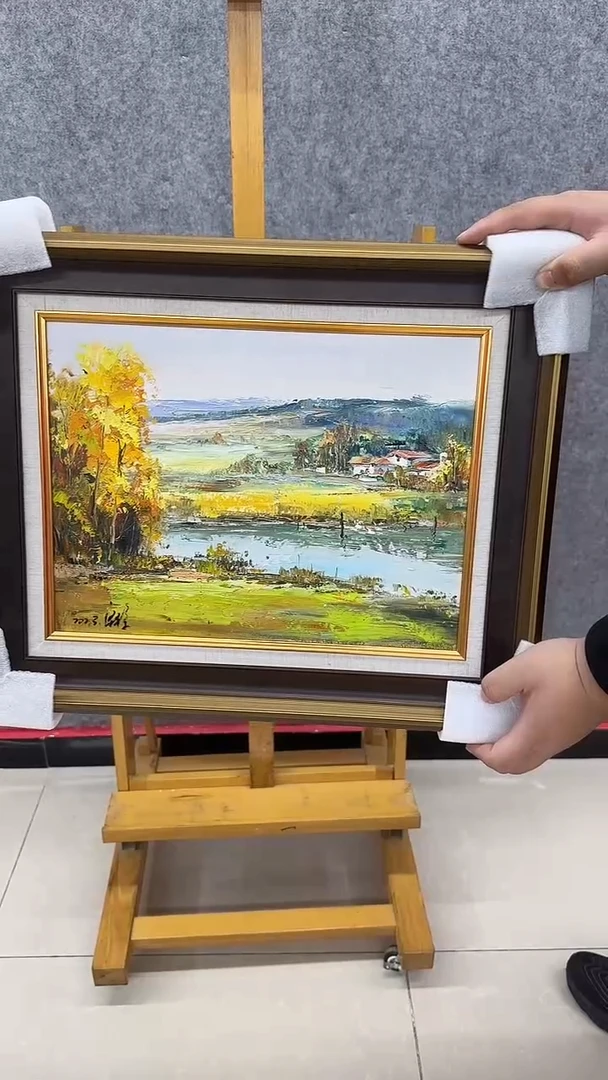 【闪购商品】国画梁静手绘油画