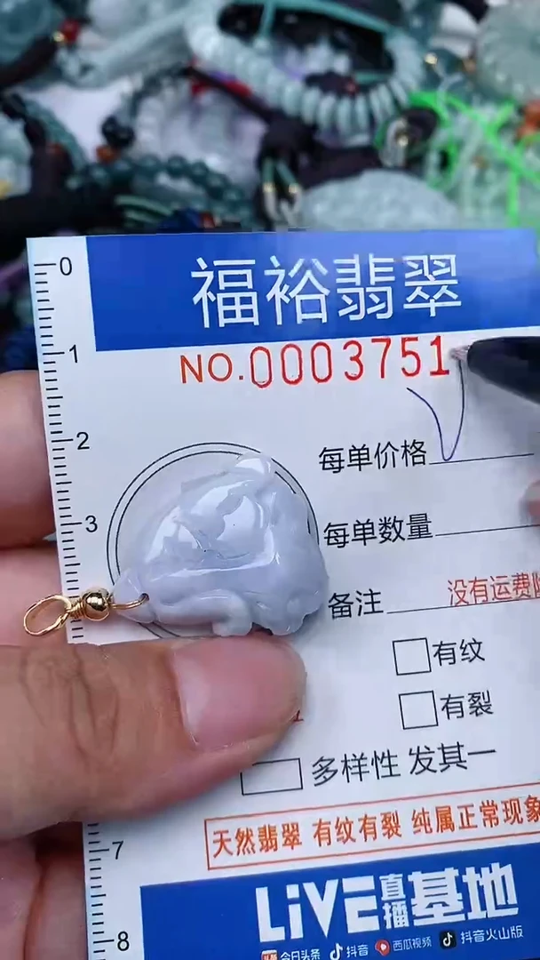 翡翠未镶嵌颈饰...0003751
