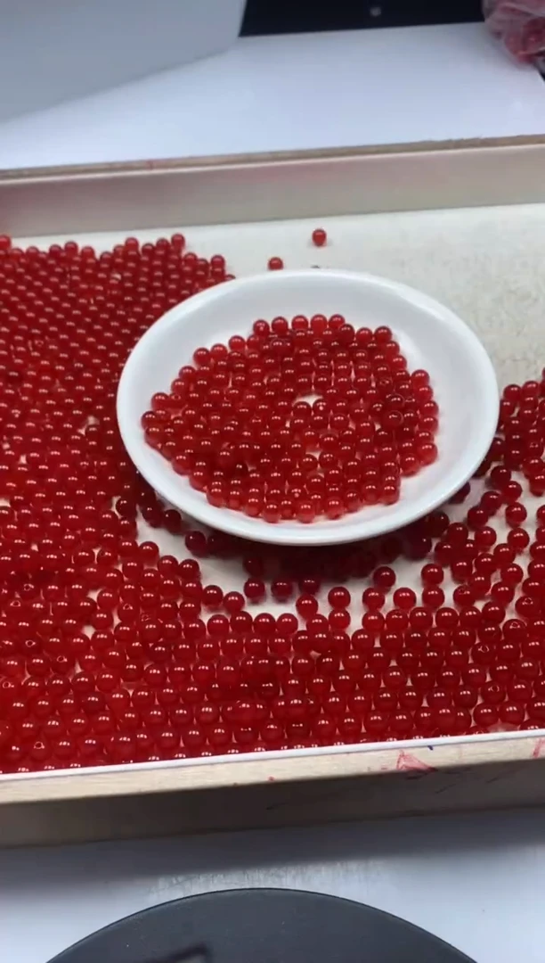 【闪购商品】玛瑙/玉髓颈饰未镶嵌w644冰锦红南红6mm*50颗