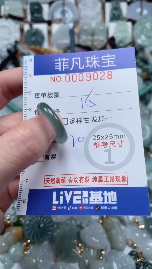 翡翠未镶嵌颈饰00..9028