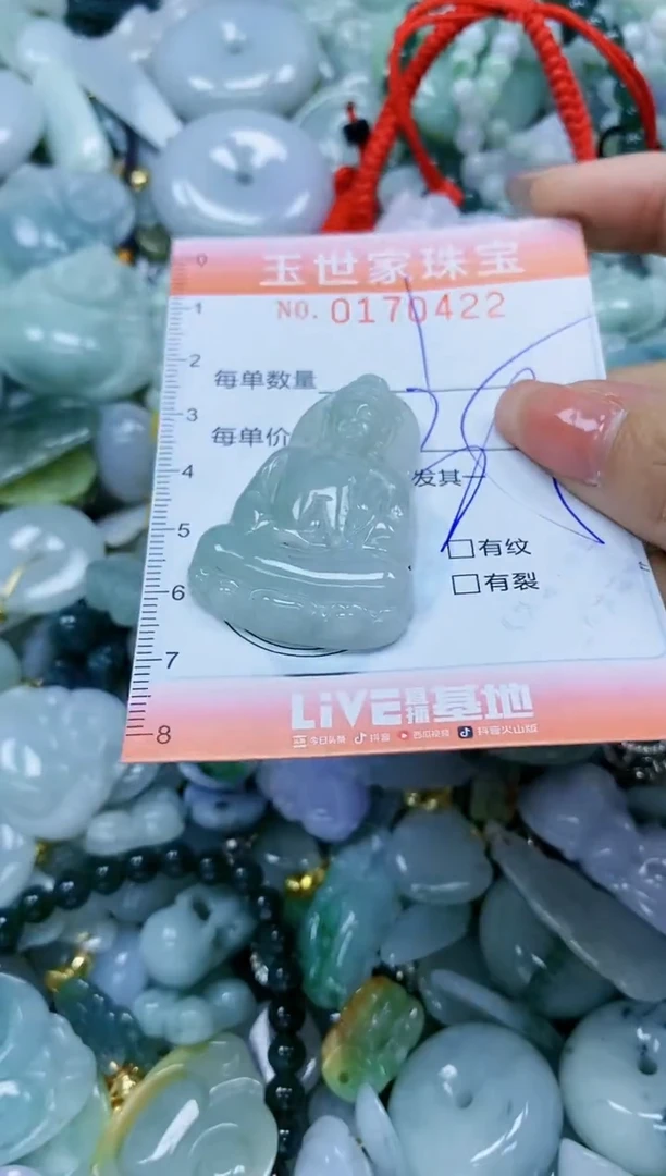 【闪购商品】翡翠颈饰未镶嵌闪购0170422