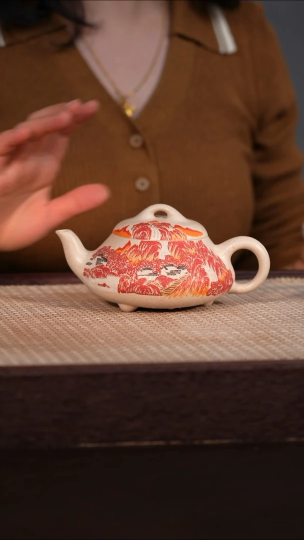 茶壶紫砂梨玉段 280cc