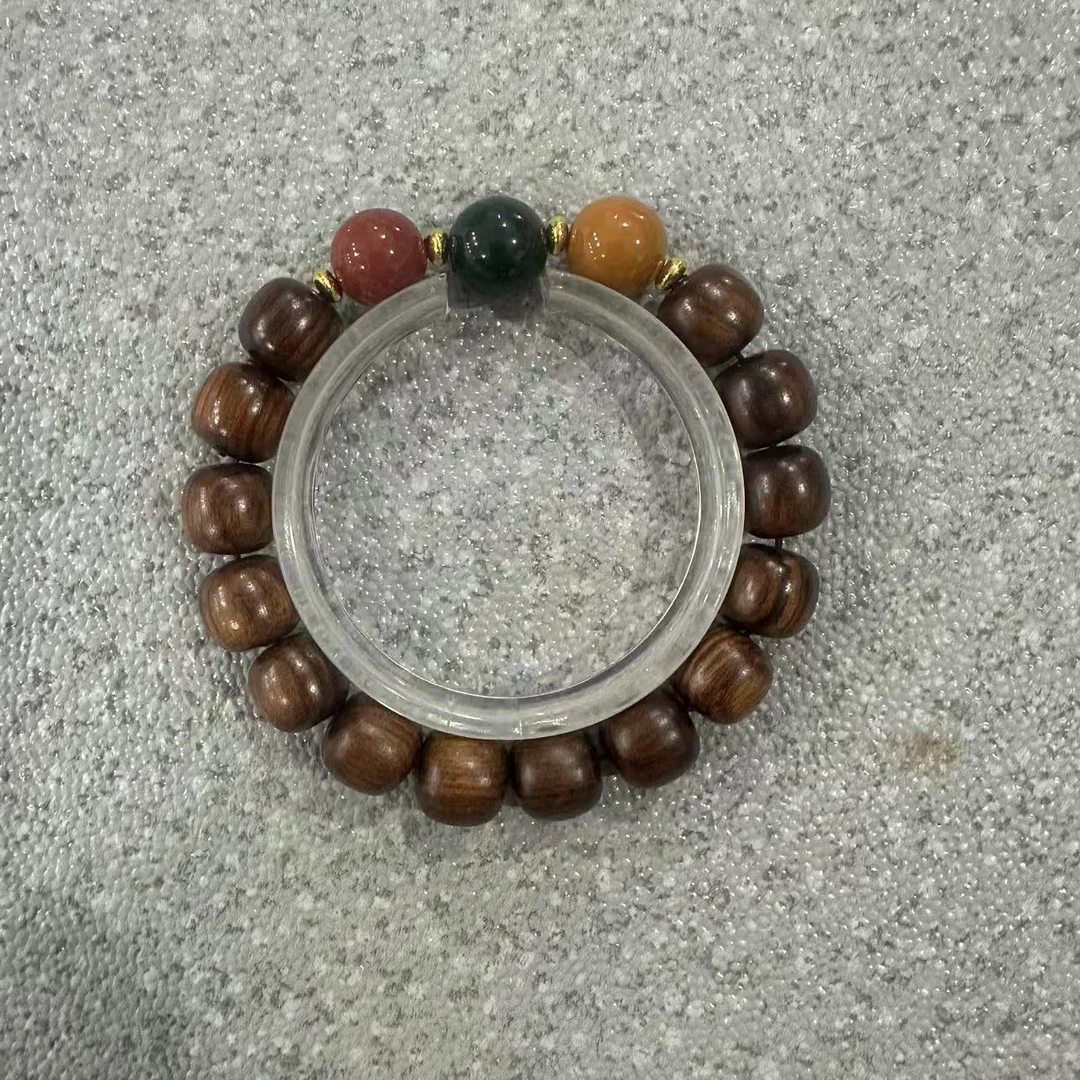 405号 花梨木1.2cm桶珠手串