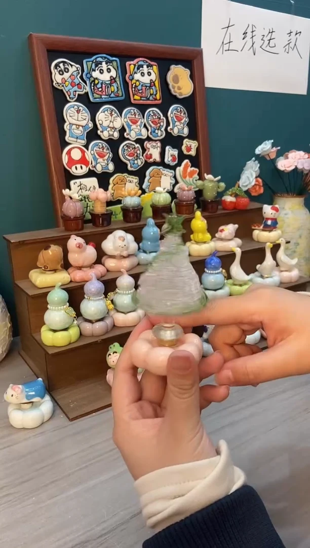 摆件陶琉璃圣诞树