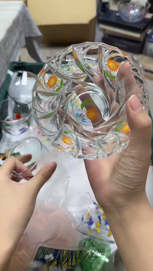 手工艺品玻璃马***狗478