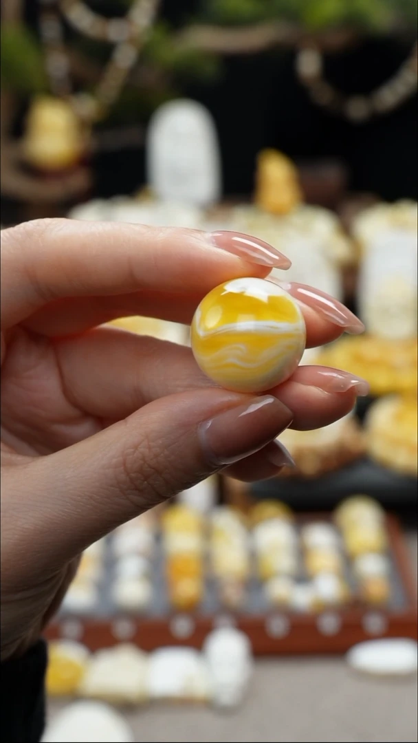 手链琥珀未镶嵌天然琥珀蜜蜡单珠20.9