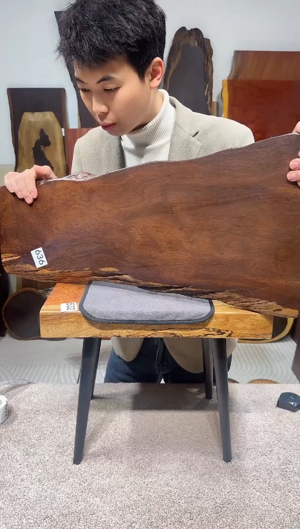 【闪购商品】风车木（黑檀木）尺寸65*27*2.3编号636
