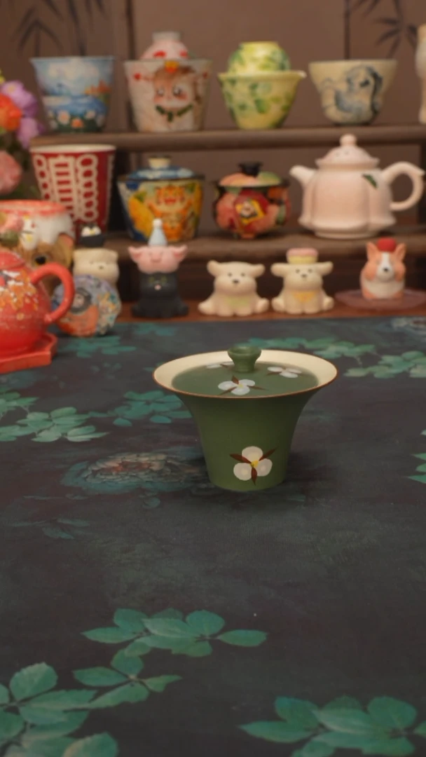 【落单】木棉花盖碗