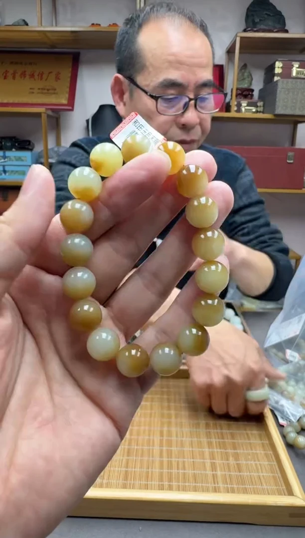 未镶嵌手串和田玉12