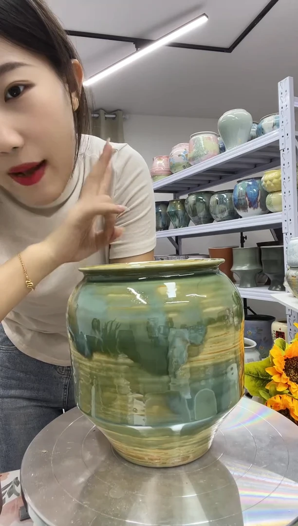 9-7直播链接精选陶瓷花盆