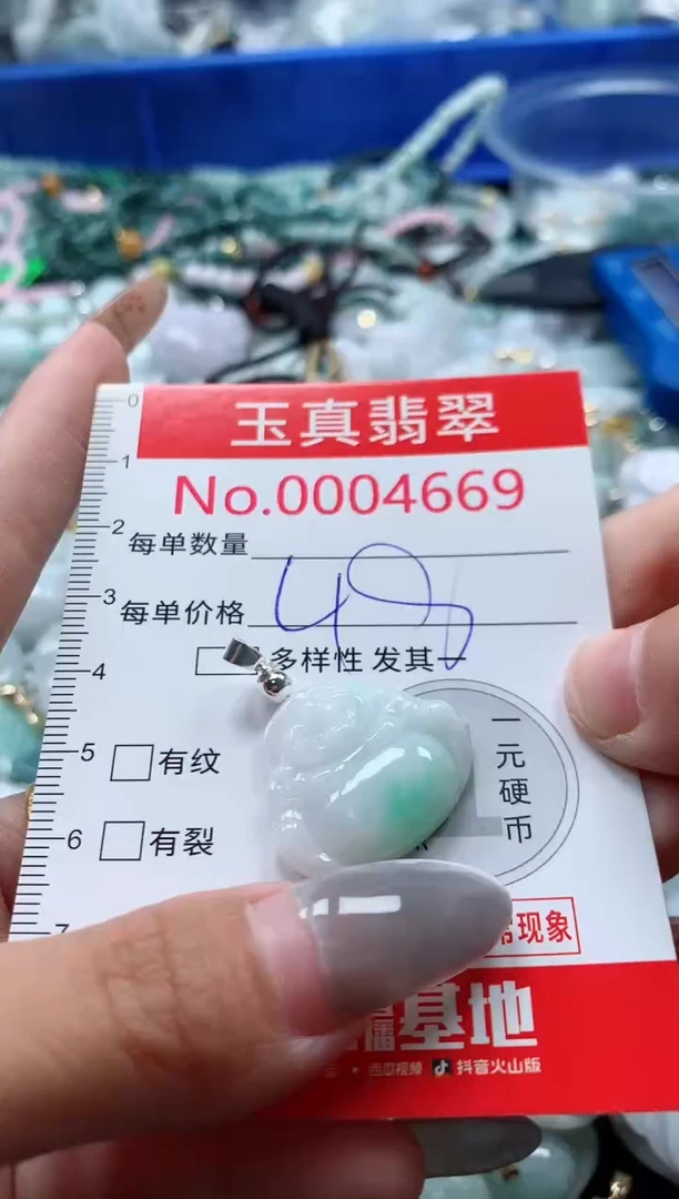 吊坠(不含链)未镶嵌翡翠4669