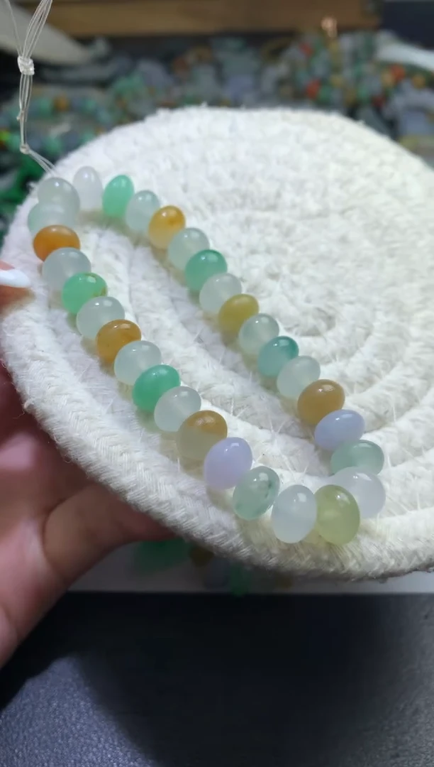 未镶嵌定制翡翠冰毛货 卡9.2