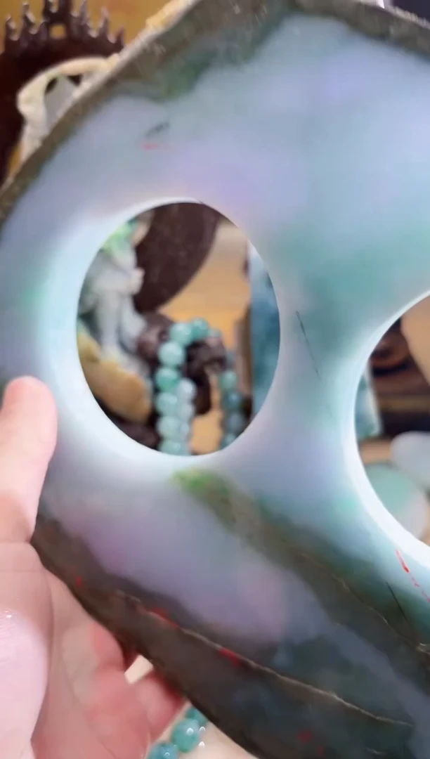 未镶嵌挂件翡翠A货张麦8412