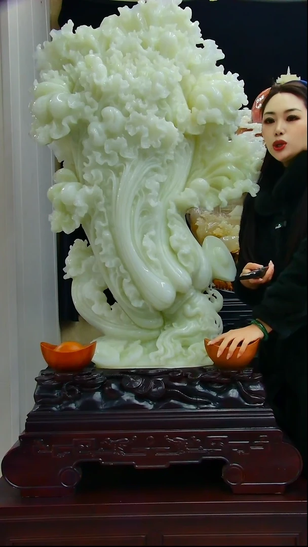 石材韭**长家居摆件付米链接