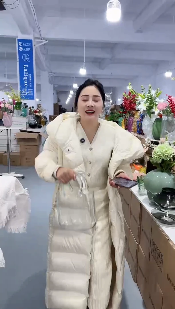 【闪购商品】玻璃C-安琪花瓶微瑕-RN84