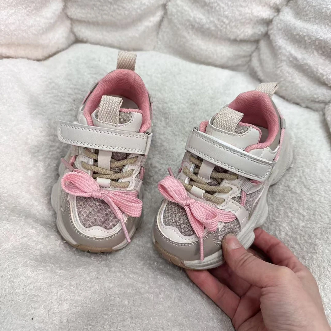 C80026代家儿童时尚百搭舒适单里运动老爹鞋