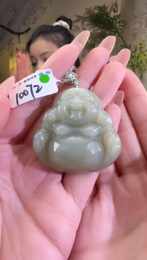 【闪购商品】和田玉颈饰未镶嵌10072大佛公