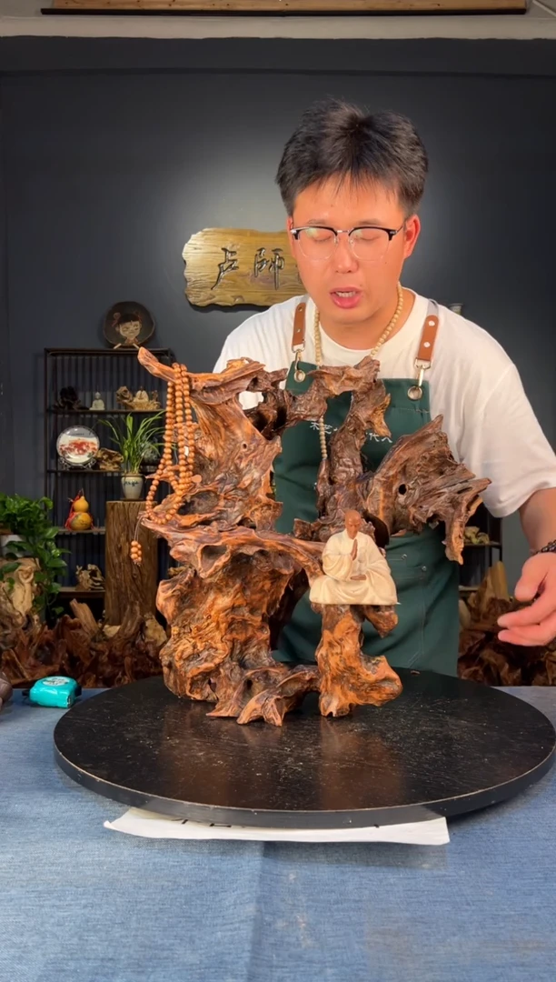 木卢师傅根艺作品（不包含人物摆件）