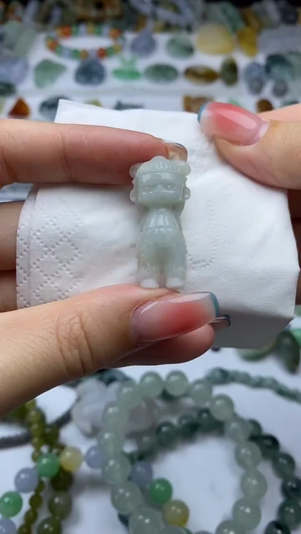 未镶嵌定制翡翠毛货定制不退不换