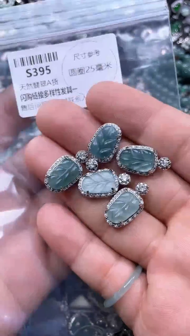 【闪购商品】翡翠颈饰未镶嵌S395多样性发其一