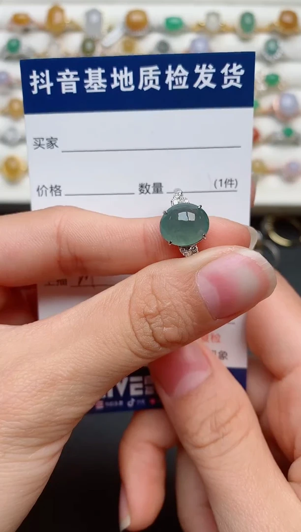 【闪购商品】翡翠戒指银S925镶嵌........