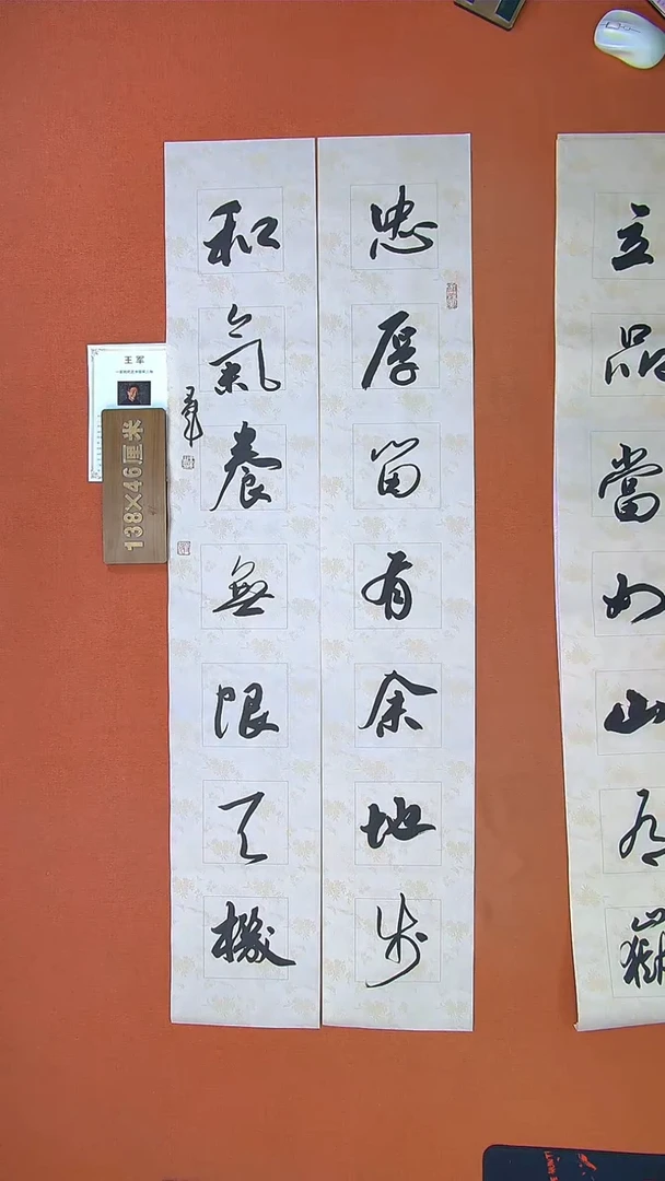 【闪购商品】书法320a王军书法作品