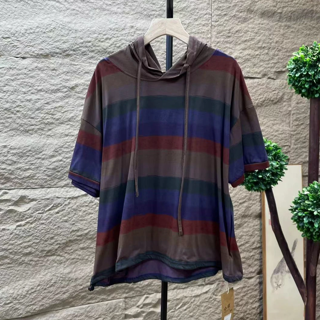 9407新款春夏休闲减龄印花显瘦百搭上衣T恤