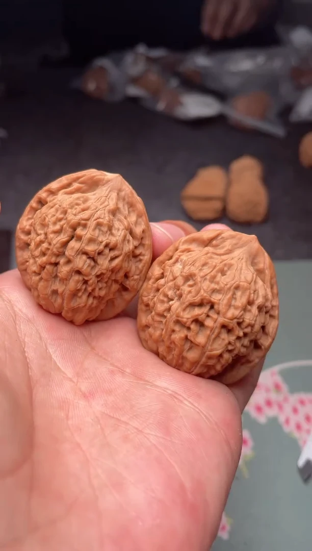 把件文玩核桃a62   莲花   37尺